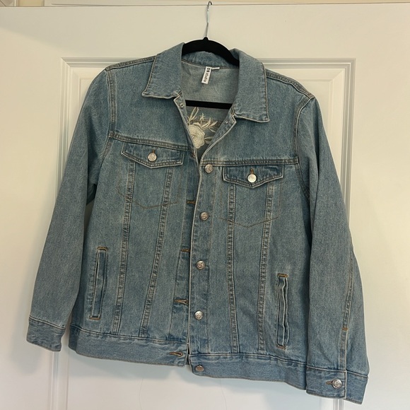 Bridal Denim Jean Jacket “The Bride” - Picture 2 of 3